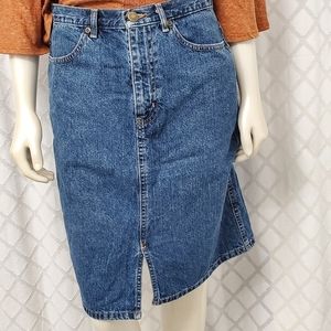 Womens denim skirt